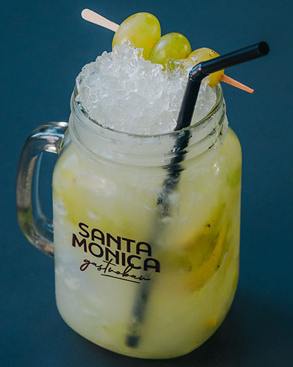 Caipirosca Uva Verde com Limão Siciliano